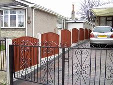 We offer a wide range of wooden and metal gates. Click here to see a ...