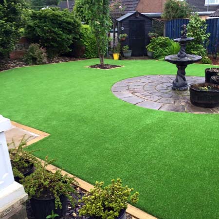 A garden we landscaped in Wakefield.